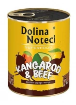 Dolina Noteci (Доліна Нотечі) Premium Superfood Консерви з з м'ясом кенгуру та яловичиною для собак 800 гр img