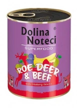 Dolina Noteci (Доліна Нотечі) Premium Superfood Консерви з коcулею та яловичиною для собак 800 гр img
