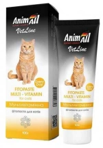 AnimAll VetLine (ЕнімАлл Ветлайн) Fitopaste Multi-vitamin Мультивітамінна фітопаста для котів та кішок