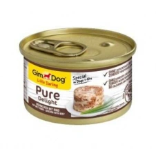 GimDog (ДжимДог) LD Pure Консерви для собак з куркою і яловичиною img