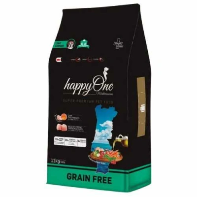 happyOne (хеппі Ван) Mediterraneum Dog Lights & Senior Fresh Meat Беззерновий сухий корм з птахом для малоактивних і літніх собак