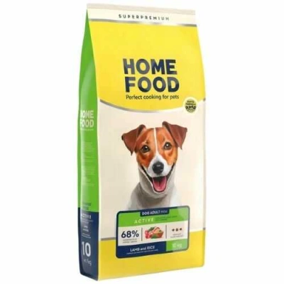 Home Food (Хоум Фуд) Dog Adult & Junior Mini Active Lamb & Rice Сухий корм з ягням і рисом для активних дорослих собак і юніорів дрібних порід