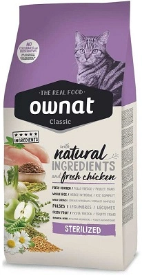 Ownat (Овнат) Sterilized Сухий корм для стерилізованих і кастрованих котів і кішок