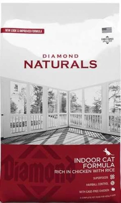 Diamond Naturals (Даймонд Натуралс) Indoor Cat Chicken & Rice Сухий корм з м’ясом курчат та суперфудами для домашніх котів та кішок