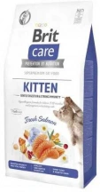 Brit Care (Бріт Кеа) Grain Free Kitten Gentle Digestion Strong Immunity Сухий корм з лососем для зміцнення імунітету кошенят із чутливим травленням