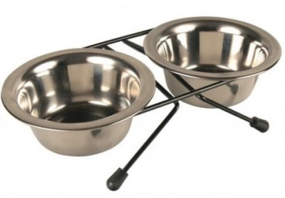 Trixie (Тріксі) Підставка з металевими мисками для собак, 2,8 л
