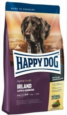 Happy Dog (Хеппі Дог) Ireland Сухий корм для собак з лососем і кроликом