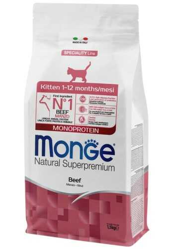 Monge (Монж) Cat Kitten Monoprotein Beef