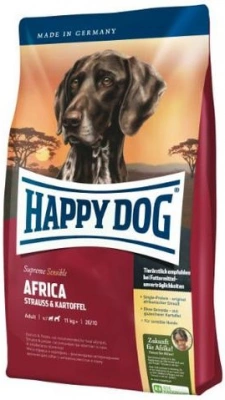 Happy Dog (Хеппі Дог) Africa Беззерновий корм для собак зі страусом