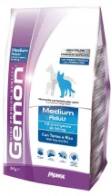 Gemon (Гемон) Medium Adult Сухий корм для середніх порід собак з тунцем і рисом img