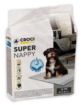 Croci (Крочі) Super Nappy Пелюшки для собак 60х40, 10 шт