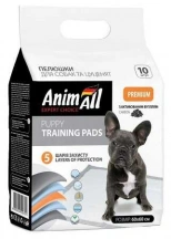 AnimAll (ЕнімАлл) Puppy Training Pads Пелюшки з активованим вугіллям для цуценят та собак 60х60 см / 10 шт img