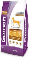 Gemon (Гемон) Maxi Puppy Junior Корм ​​для цуценят великих порід з куркою і рисом img
