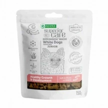 Natures Protection (Натур Протекшн) Superior Care White Dogs Junior Growth & Development Grain Free Insects Беззернові ласощі з білком комах для юніорів з білою шерстю img