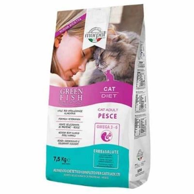 Marpet (Марпет) Greenfish Cat Adult Fish Сухий корм з рибою для дорослих котів і кішок