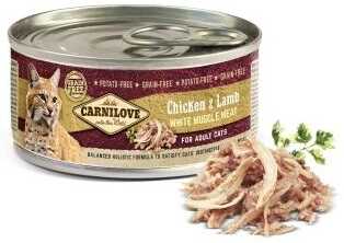 Беззерновые консервы Carnilove Chicken & Lamb для кошек купить