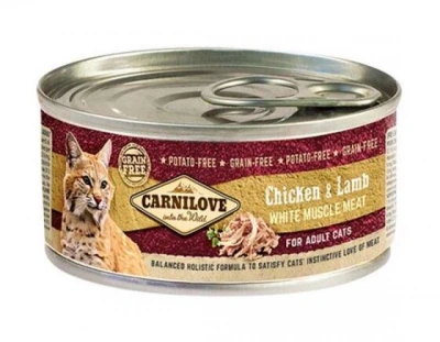 Carnilove (Карнілав) Cat Adult Pate Chicken & Lamb Паштет з куркою і ягням для дорослих котів і кішок