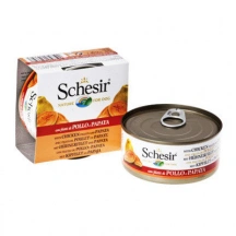 Schesir (Шезір) Dog Консерви для собак з куркою та папайя img