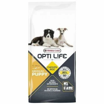 Opti Life (Опті Лайф) Puppy Medium Chicken & Rice Сухий корм з куркою та рисом для цуценят середніх порід