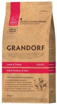 Grandorf (Грандорф) Medium & Maxi Adult Lamb & Turkey Сухий корм з ягням та індичкою для собак середніх та великих порід img