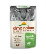 Almo Nature (Альмо Натюр) Holistic Functional Cat Hairball Вологий корм для виведення вовни з куркою для котів і кішок img