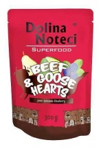 Dolina Noteci (Доліна Нотечі) Premium Superfood Вологий корм з яловичих і гусячих сердець для собак