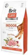 Brit Care (Бріт Кеа) Cat Grain-Free Indoor Anti-Stress Беззерновий сухий корм для дорослих домашніх котів і кішок з куркою