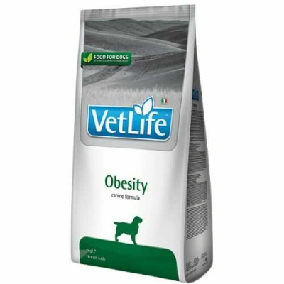 Farmina Vet Life (Фармина Вет Лайф) Dog Obesity 2 кг Лечебный сухой корм для собак с лишним весом