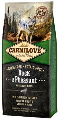 Carnilove (Карнілав) Duck & Pheasant Adult All Breed Сухий корм для собак з качкою і фазаном