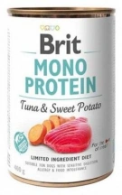 Brit (Бріт) Mono Protein Tuna & Sweet Potato Монопротеіновий вологий корм для собак з тунцем і бататом