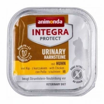 Integra Protect (Інтегра Протект) Cat Urinary Struvit Chicken Alutray Ветеринарна консерва з куркою для профілактики утворення струвітних каменів у котів і кішок img