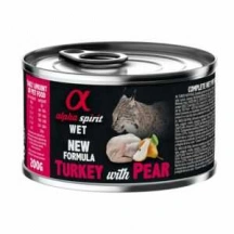 Alpha Spirit (Альфа Спіріт) Cat Adult Turkey & Pear Вологий корм з індичкою і грушею для дорослих котів і кішок img