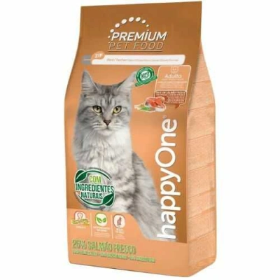 happyOne (хеппі Ван) Premium Cat Adult Fresh Salmon Сухий корм з лососем для дорослих котів і кішок