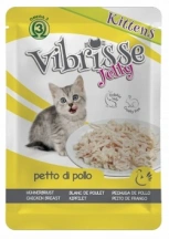 Vibrisse (Вібріс) Jelly Консерви для кошенят з курячою грудинкою в желе img
