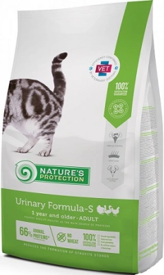 Natures Protection (Натур Протекшн) Urinary Formula-S 18 кг Корм ​​при сечокам'яній хворобі для котів і кішок