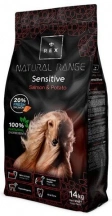 Rex (Рекс) Natural Range Sensitive Salmon & Potato Сухий корм для дорослих собак зі свіжим лососем і картоплею img