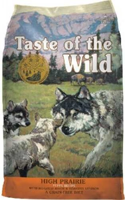 Taste of the Wild (Тейст оф зе Вайлд) High Prairie Puppy Formula Беззерновий корм для цуценят з олениною і м'ясом бізона