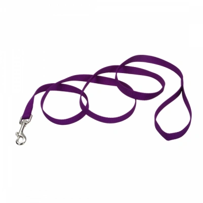 Coastal (Костал) Nylon Training Нейлоновий повідець для великих собак, 2,5 см/1,8 м пурпурний