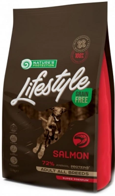 Natures Protection (Натур Протекшн) Lifestyle Grain Free Salmon Adult Беззерновий корм для собак з лососем