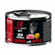 Alpha Spirit (Альфа Спіріт) Cat Adult Iberian Pork & Yellow Apple Вологий корм з іберійською свининою і жовтими яблуками для дорослих котів і кішок img
