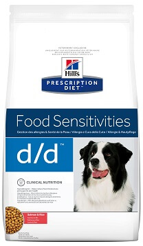 Лечебный корм при аллергии у собак Hill's Prescription Diet d/d Food Sensitivities