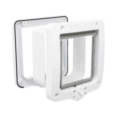 Trixie (Тріксі) Glass Врізні дверцята для котів чотиристоронні з тунелем