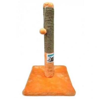 Пухнастики Драпак для котів та кішок Стовпчик на підставці, джут