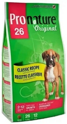 Pronature Original (Пронатюр Оріджинал) Корм ​​для цуценят всіх порід з ягням і рисом