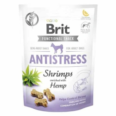 Brit Care (Бріт Кеа) Dog Adult Functional Snack Antistress Shrimps Ласощі з креветкою для заспокоєння собак