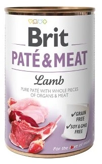 Brit (Бріт) Paté & Meat Lamb Консерви для собак з ягням