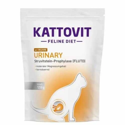 Kattovit (Катовіт) Veterinary Urinary Chicken Dry Дієтичний сухий корм з куркою для котів і кішок із захворюваннями нижніх сечовивідних шляхів
