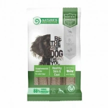 Natures Protection (Натур Протекшн) Dog Adult Healthy Skin & Coat Poultry Ласощі з м'ясом птиці для здоров'я шкіри та шерсті дорослих собак різних порід img