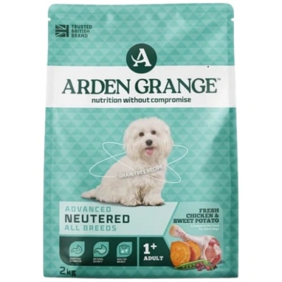 Arden Grange (Арден Гранж) Dog Adult Neutered Fresh Chicken & Sweet Potato Беззерновий сухий корм з куркою і бататом для стерилізованих собак усіх порід