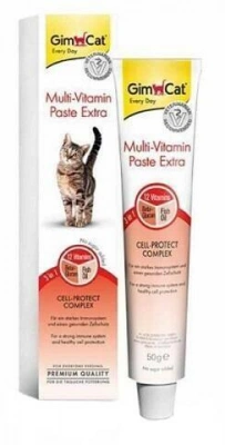 GimCat (ДжимКет) Multi-Vitamin Paste Extra Мультивітамінна паста для котів та кішок з жирними кислотами 50 гр